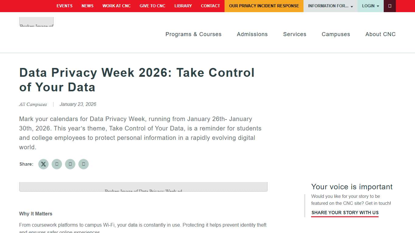 Data Privacy Week 2026: Take Control of Your Data